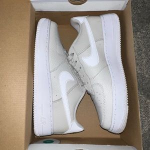 Nike Air Force 1s 6y Gray